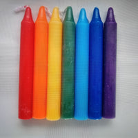 7 Chakra Chime Candle pack